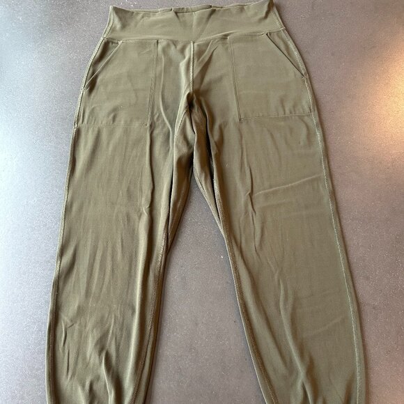 Lululemon Align High Rise Jogger - Dark Olive - Full Length - 10 - Picture 12 of 13